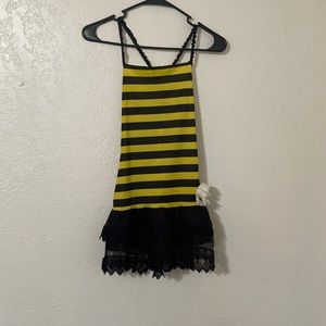 Bumble Bee Girls Costume Size 7/8